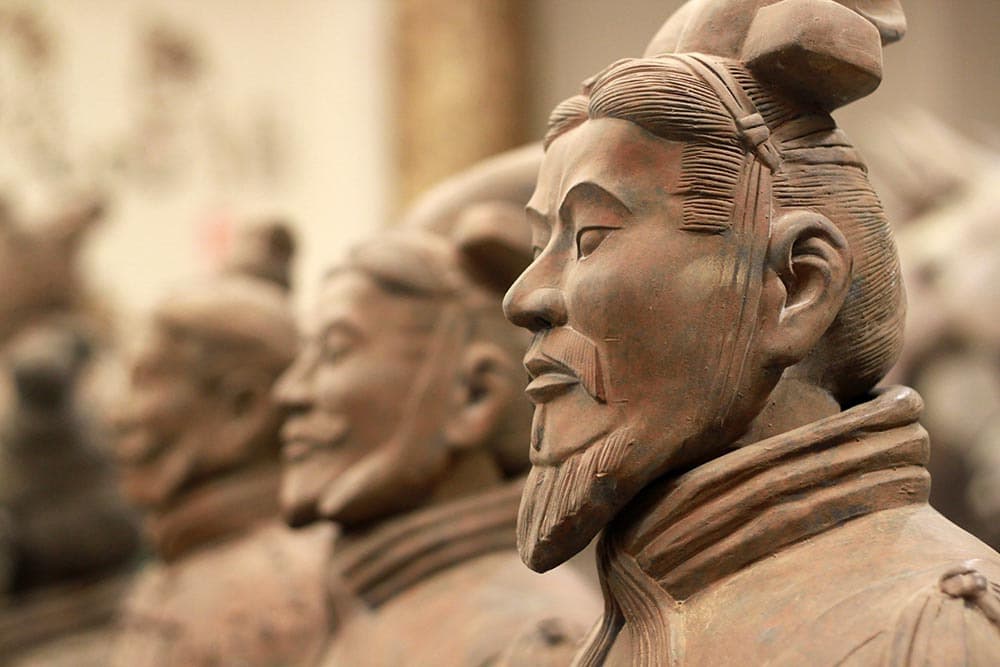 L'esercito di soldati in terracotta dell'imperatore Qin