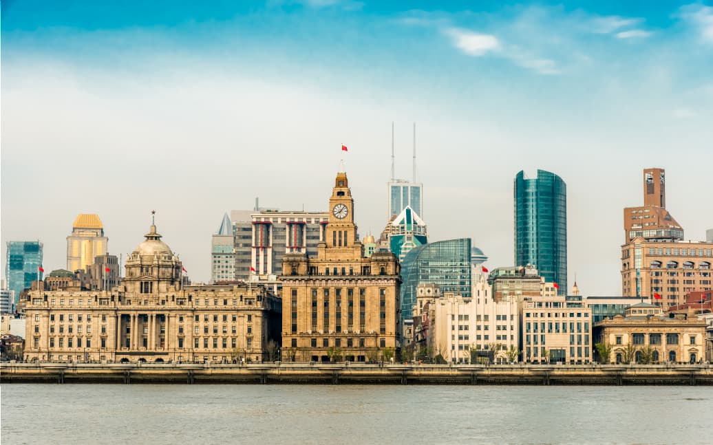 Il Bund di Shanghai
