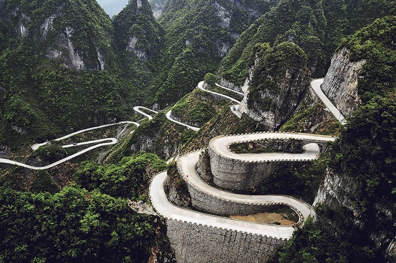 Le 10 strade più pericolose della China