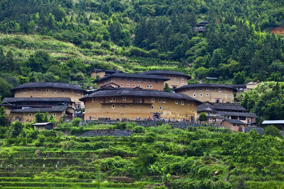 Insieme Tulou di Tianluokeng