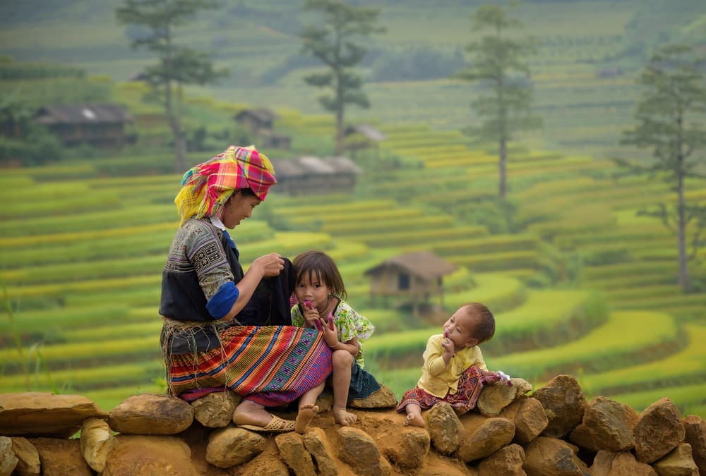 Le diverse etnie della Chine