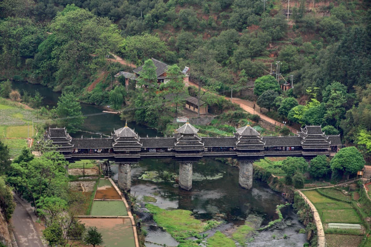 Ponte del Vento e della Pioggia di Chengyang