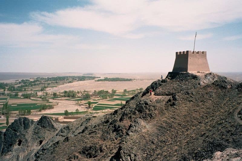 Première tour de guet de la Grande Muraille de Jiayuguan