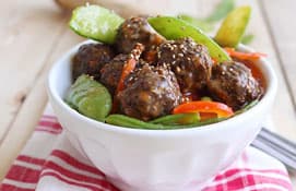 Polpette di manzo alla cinese